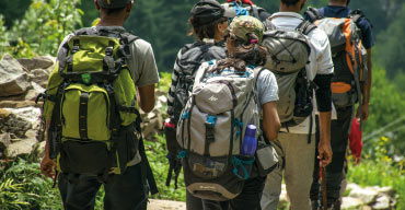 wandeltassen en backpacks